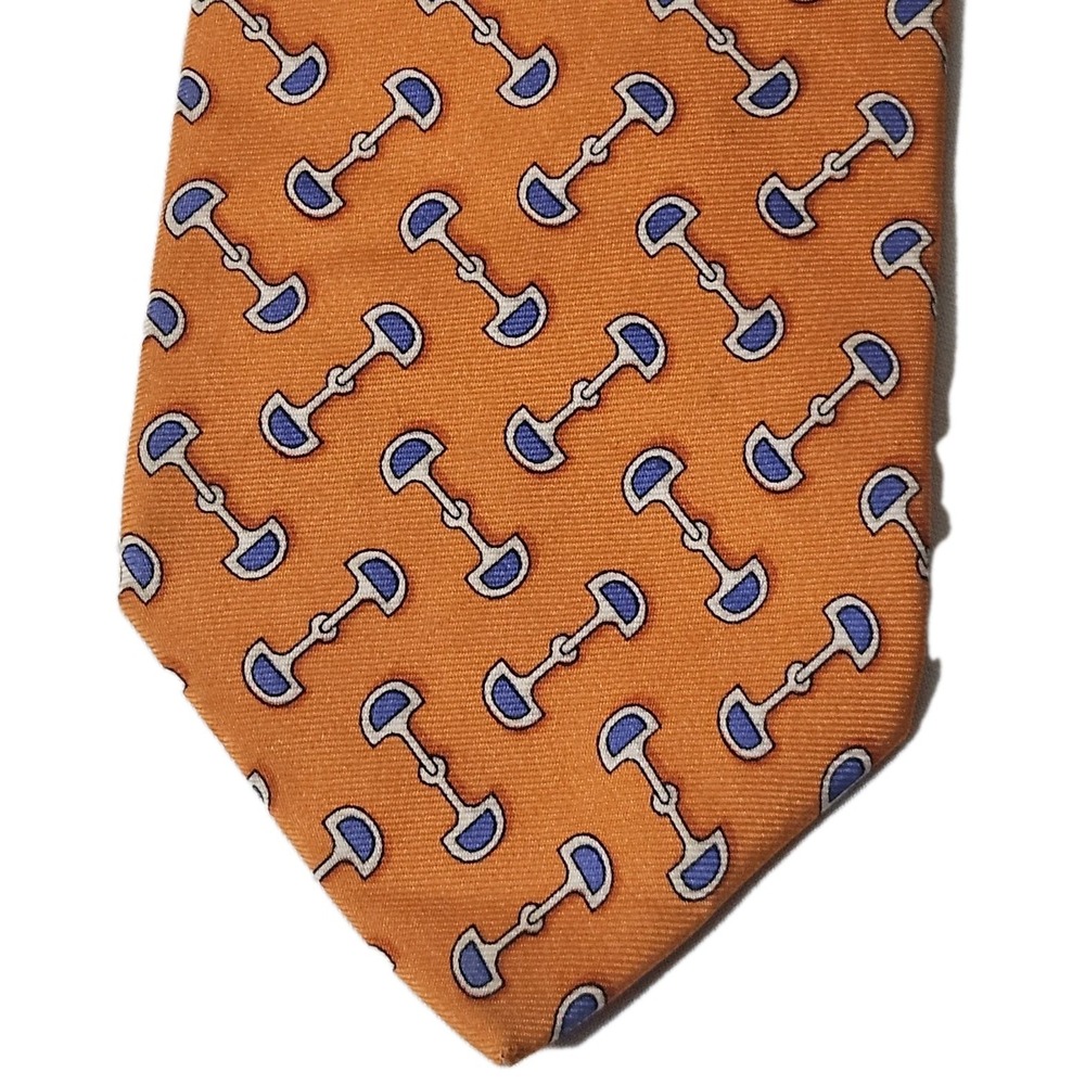 BROOKS BROTHERS 346  SILK Men's Neck Tie Geometric USA Made Knecktie‎ 3''